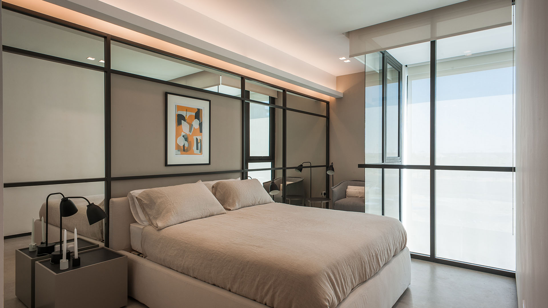 The Terraces Meydan ‘Modern Minimalistic’ Duplex Bedroom 